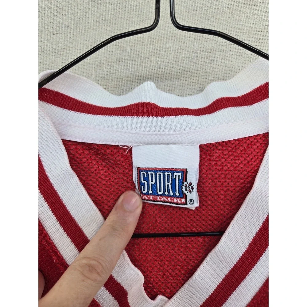 VTG Mens RARE 2003 Tostitos Ohio State Buckeyes Fiesta Bowl Football Sz L Jersey